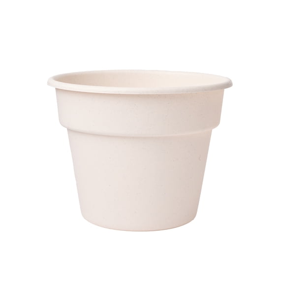 Mainstays Flint 14" x 18" x 14" Round Vanilla Dream Resin Planter