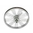 thumbnail image 1 of 16" Fan 72 Spoke Coaster Wheel 14G Chrome. Bicycle wheel, bike wheel, Lowrider bike wheel, lowrider bicycle wheel, 1 of 1