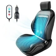 16 Fans Cooling Car Seat Covers, Breathable Car Seat Cooling Pad.Heated and Cooling Seat Covers for Cars.12V Car Ventilation Seat Cover is Suitable for Car SUV