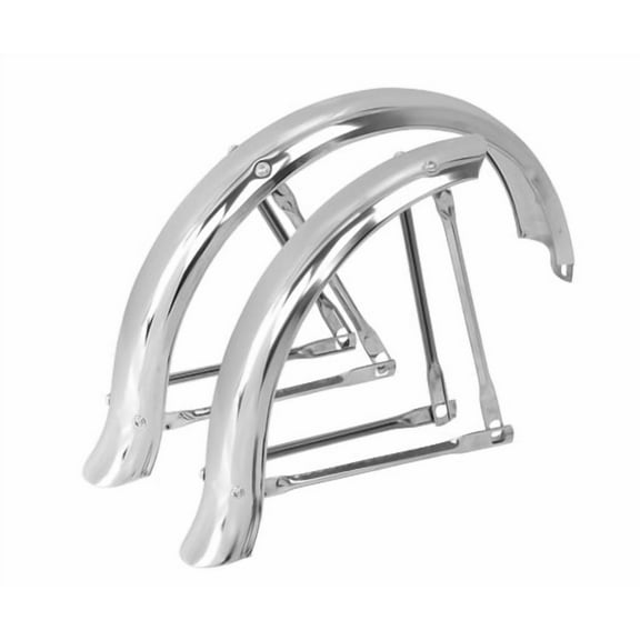 16" Fender Set Flared Adjustable 68mm Chrome