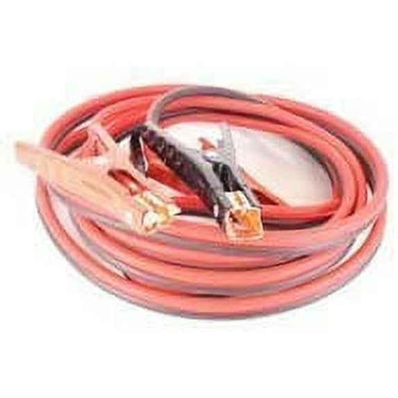 16 Foot X6 Gauge Booster Cables Battery Jumper Cables Color Coated 400 Amp Black Red