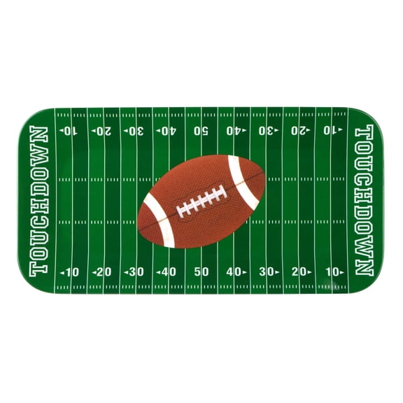 16" Football Field Melamine Platter by Celebrate It