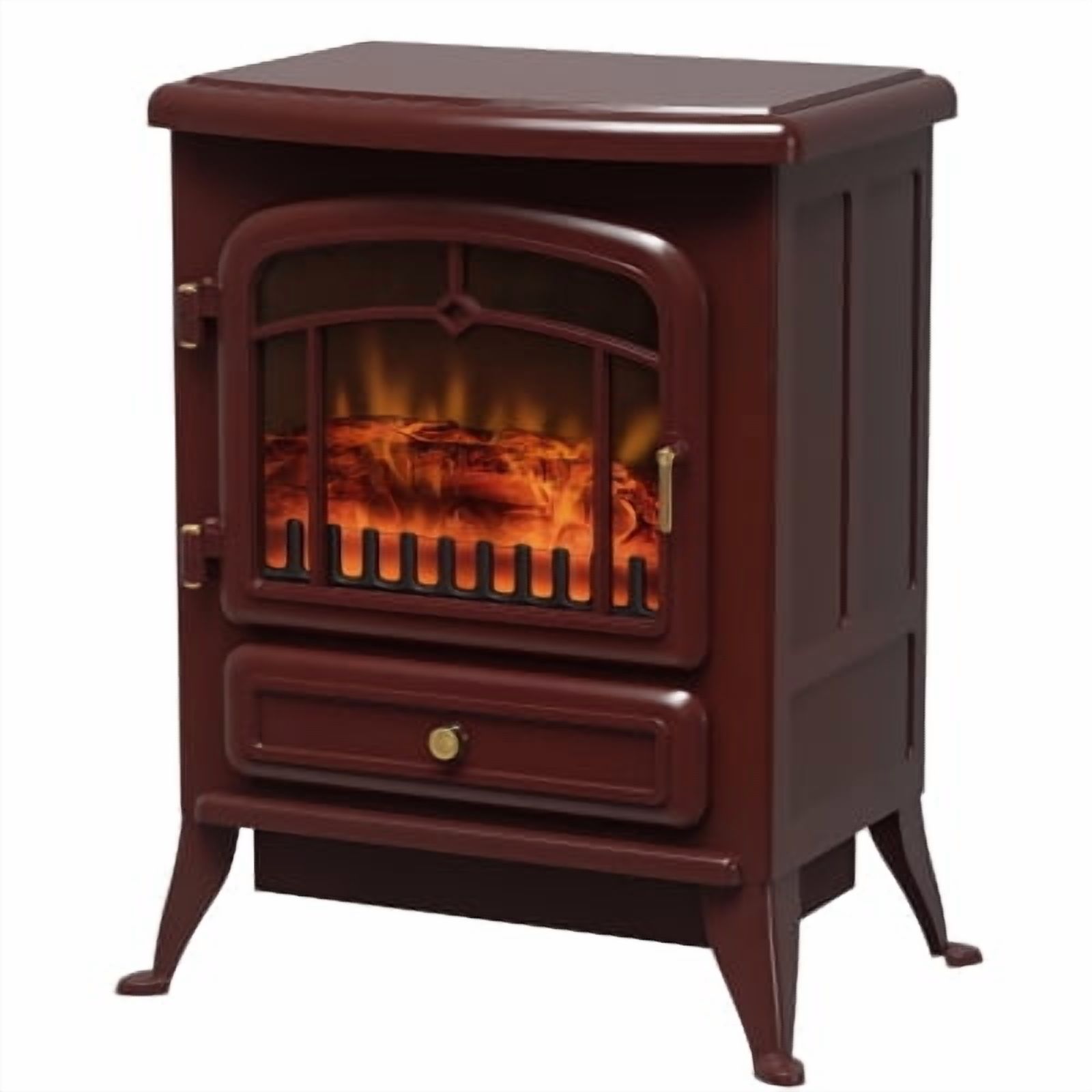 16" Free Standing Fireplace, Portable Fireplace, 216 sq. ft., 725W