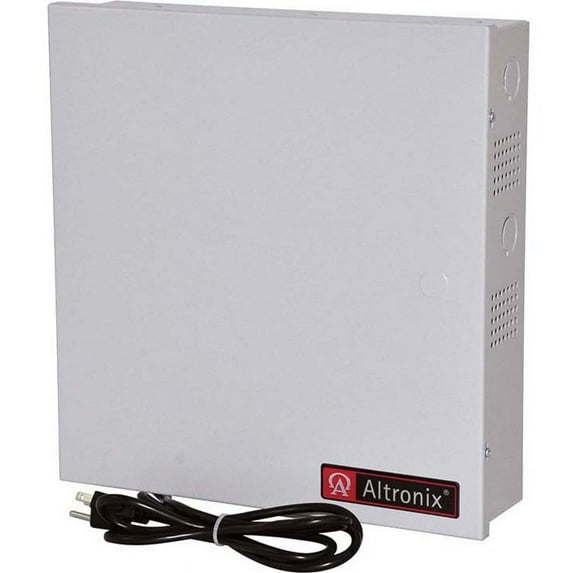 16 Fused Isolated Outputs CCTV Power Supply. 24VAC @ 25A. 3-wire Line Cord