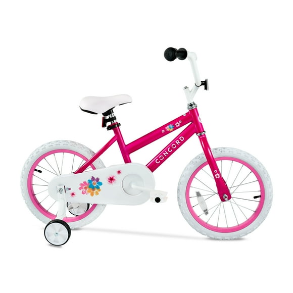 Concord 16 inch Kid's Bike, Girls, Pink, Fits Riders 42-48 Inches