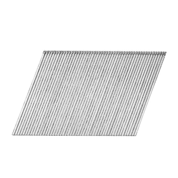 16 Gauge Finish Nails 20 Degree, 2000 Count - 2-1/2", 2", 1-1/2", 1-1/4" Angled Finishing Nail Set - Galvanized Brad Nails for 16GA Nailers