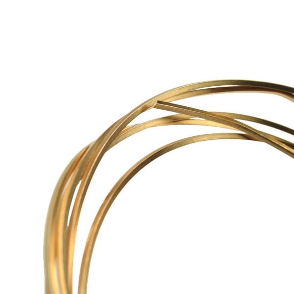 16 Gauge Square Dead Soft Red Brass Wire 25FT