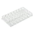 16 Grid Transparent Acrylic Larger Compact Organizer Power Eyebrow