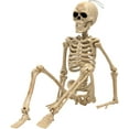 thumbnail image 1 of 16" Halloween Skeleton,Full Body Skeleton with Posable Movable Joints for Haunted House Props Decorations, 1 of 9