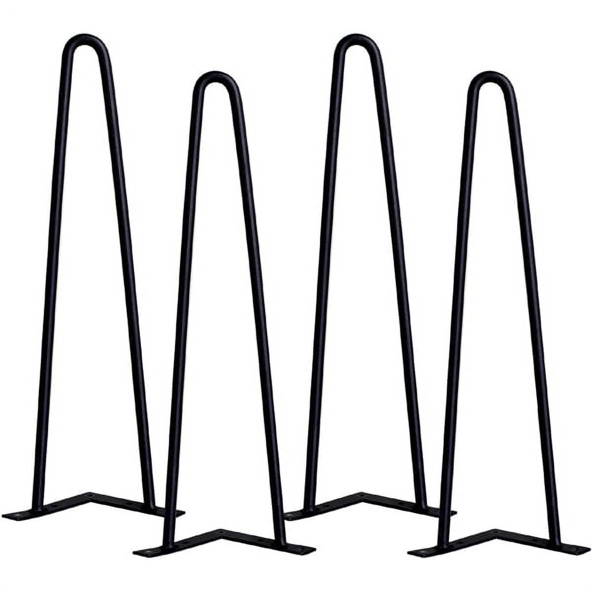 16'' Heavy Duty Hairpin Table Legs Set of 4 Dining Table Laptop Desk