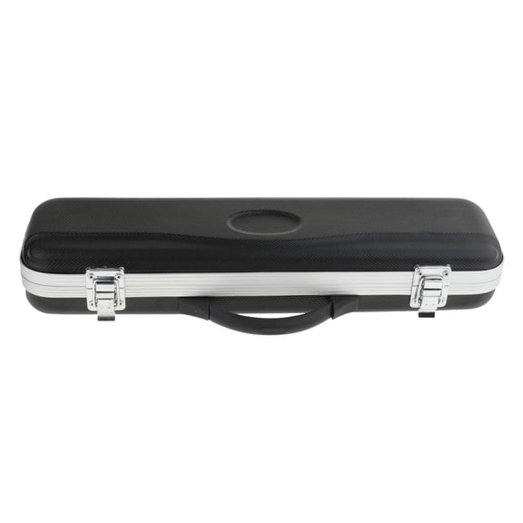 16 Hole Flute Hard Padded Case Storage bag, Durable, 15.35 x 3.94 x 2.36inch