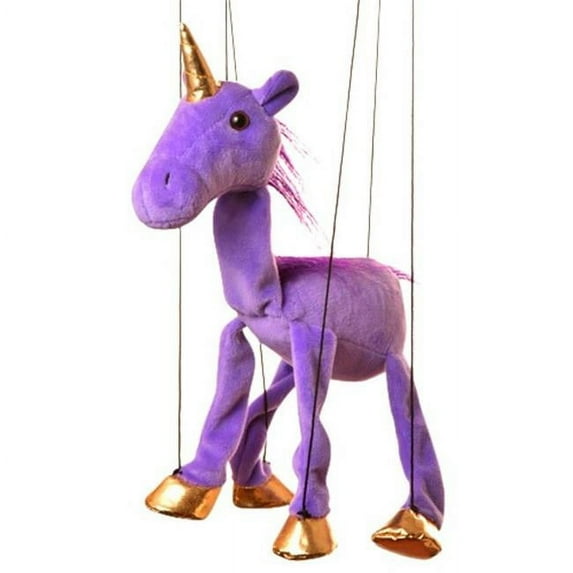 16 In. Baby Unicorn - Purple- Marionette Puppet