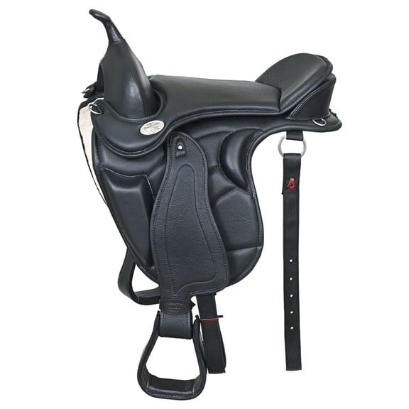 16 In Horse English Treeless Saddle Hilason Endurance Trail Leather