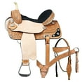 thumbnail image 1 of 16 In Western Horse Treeless Saddle American Leather Trail Barrel Tack, 1 of 3