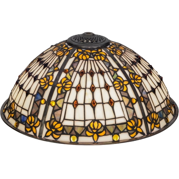 16 In. Wide Fleur-de-lis Shade