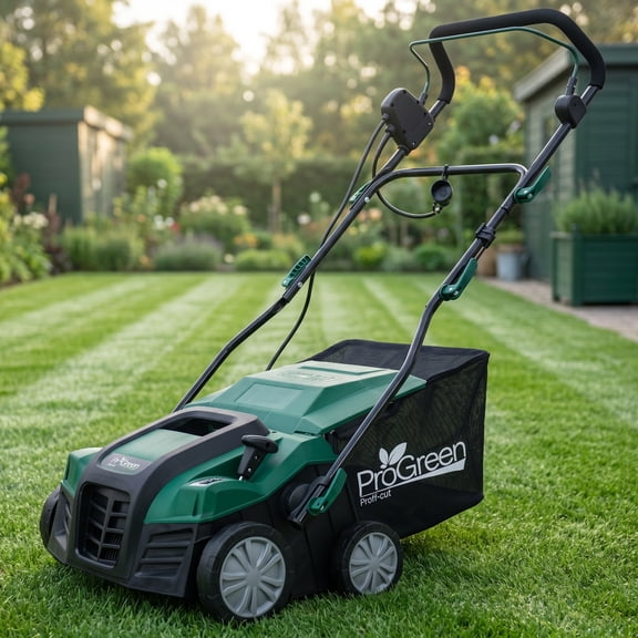 Zateety 16 in 15 Amp Corded Electric Lawn Dethatcher & Scarifier, 2-in-1, 58 QT Extra Large Removable Collection Bag