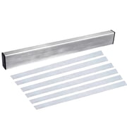 16 Inch / 40.8 cm Fret Leveling Beam with 6 Sandpapers, Professional Fret Leveling Kit Made of Aluminum, for Guitar Bass Fretboard & Frets Leveling Luthier Tool
