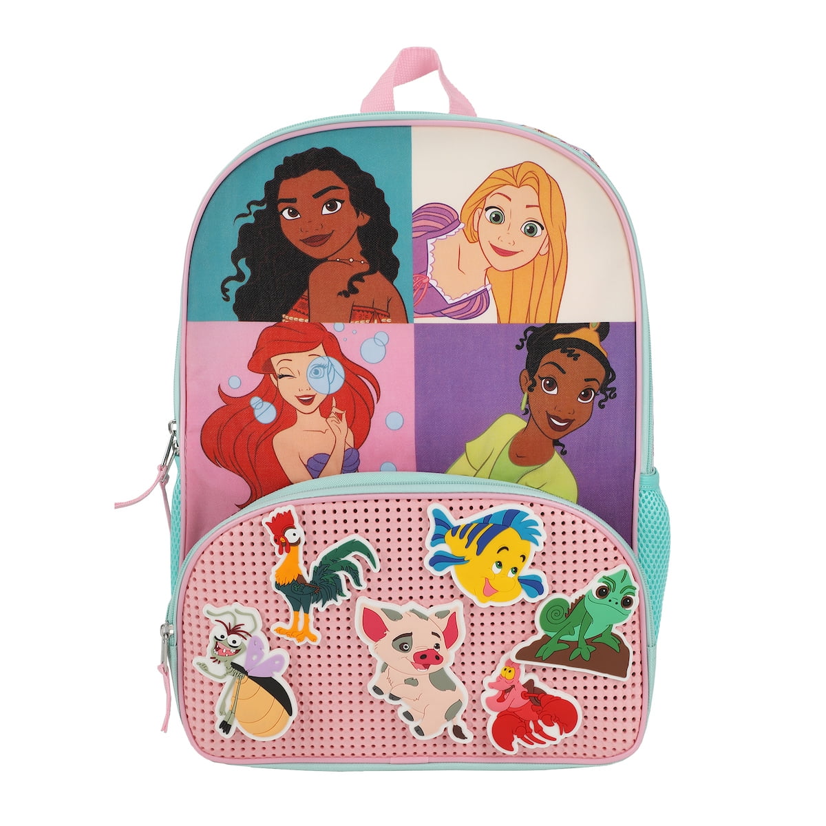 Disney Princess 16 6 Charms Youth Backpack Walmart