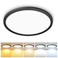 thumbnail image 1 of MW Lighting  16 Inch Flush Mount Lights, 30W 120V 5CCT 2700/3000/3500/4000/5000K,Surface Mount Round Lighting Fixture for Bedroom, Hallway,Triac Dimmable, 1 of 13