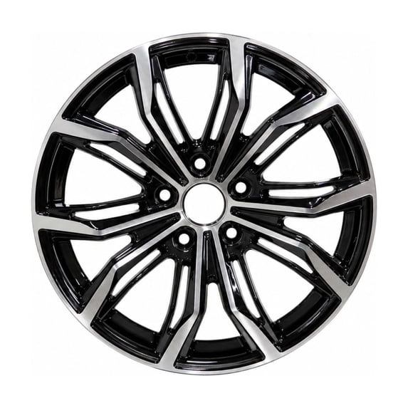 16 inch Black Machined Alloy Wheel Rim 5x114.3 for Scion xB B8PP