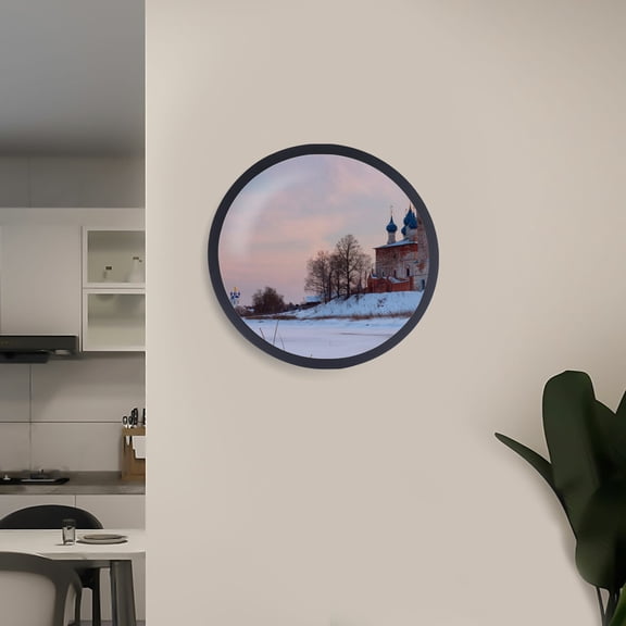 16-Inch Black Photo Frame for Elegant Wall Displays and Special Moments