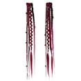 thumbnail image 1 of 16-Inch Bohemian Style Bead Clip Braid B, Hand-Woven Synthetic Hair Extension with Exquisite Beads, 2-Pack Fairy Braid for Holiday Party Wear, 1 of 6