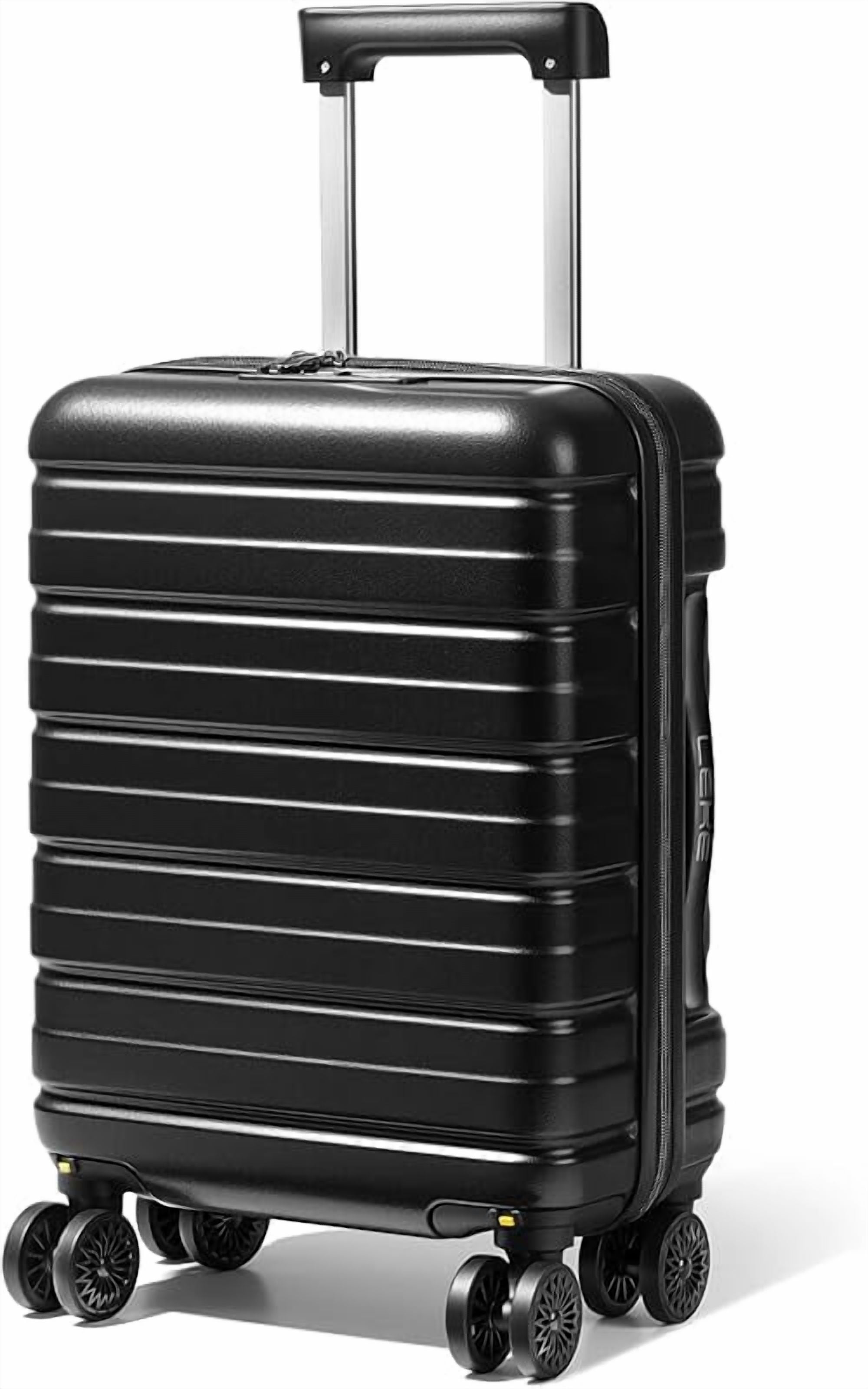 16 Inch Carry On Luggage Airline Approved, Hard Shell Suitcase with TSA Lock, Lightweight Spinner Wheels Durable ABS Compact Carry-On for Travel Weekend Trips Men Women