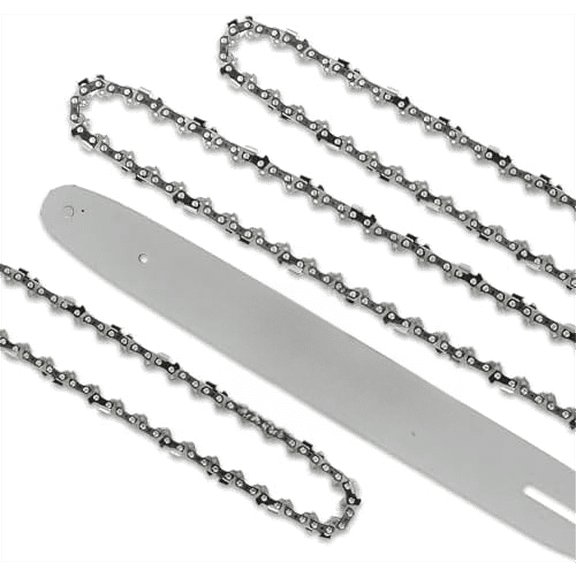 16 Inch Chainsaw Bar and Chain Combo For Stihl MS170,MS171,MS180c,MS250,MS192,HT130, HT131,HT250,Chain Saw Replacement for Stihl 3005-008-3913,63PM355 (3 Chains+1bar)$$Tools