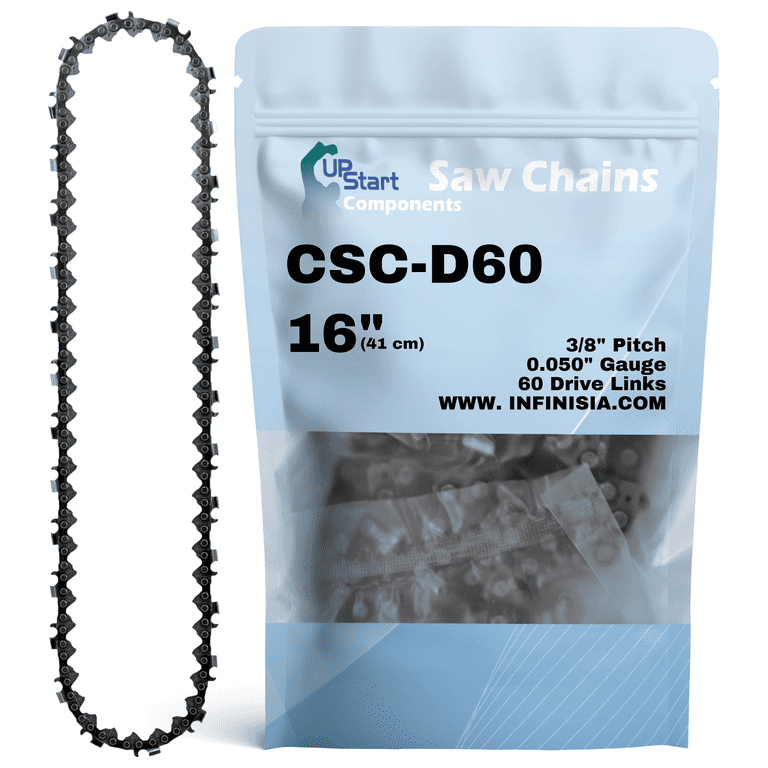 16-Inch Chainsaw Chain Replacement for Husqvarna 455 Rancher 