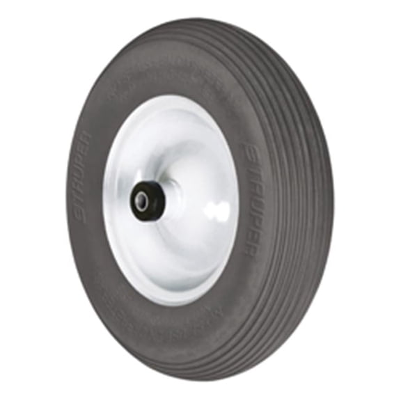 Truper Tools Flat Free Wheelbarrow Tire With Rim - 16 Inch