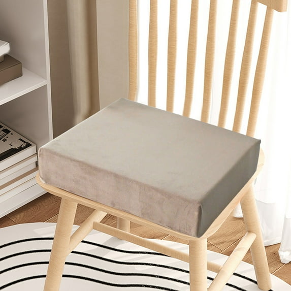 16 Inch Floor Cushion for Living Room | Flock Tatami Mat Pillow | 40x40x3cm Foam Support | Multi-Purpose Seating | Multiple Colors