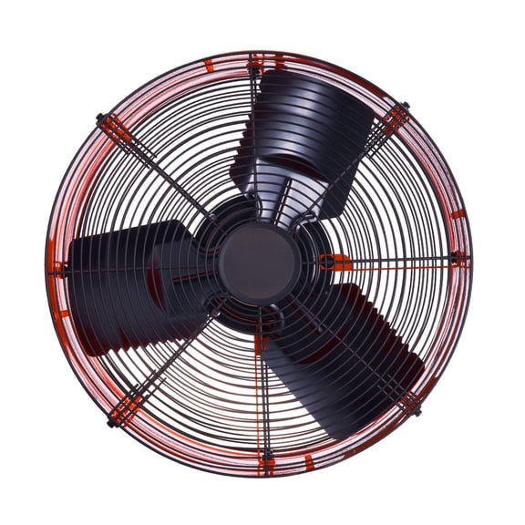 16 Inch Gable Mount Attic Exhaust Fan with Adjustable Thermostat & Outer Mesh, 2940 CFM Ventilator Covers Up to 4200 Sq.Ft