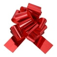 thumbnail image 1 of 16 Inch Giant Large Pull Bow 1 Pcs Big Glitter Metallic Car Bows Ribbon for Wedding Presents Gift Wrapping Christmas, Red, 1 of 6