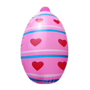16-Inch Inflatable Easter Eggs Outdoor Decorations,Large Colorful Easter Egg Inflatables,Holiday Giant Decorative Hanging Blow Ups Ornaments for Yard,Lawn and Party
