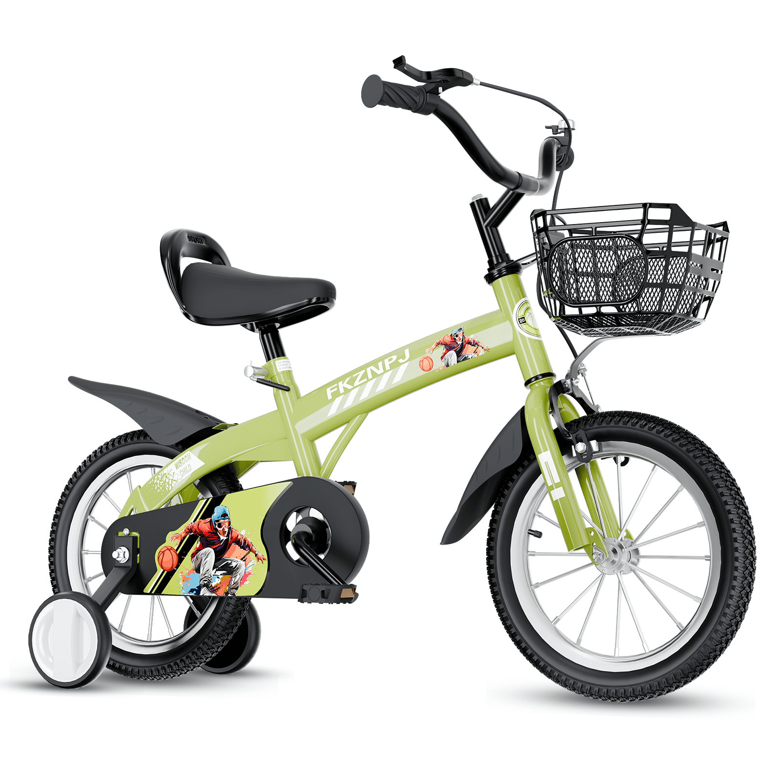 18 Inch Kids Boys Girls Bike for 5-10 Years Old, Kids Bicycle ...