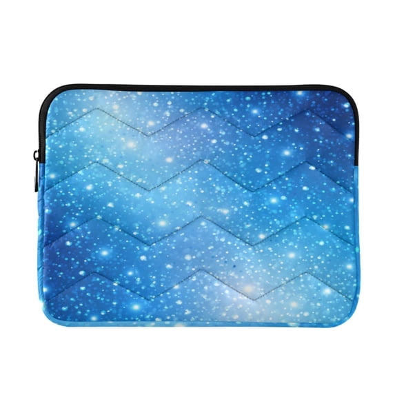 16 Inch Laptop Bag Briefcase Blue Starry Night Sky Sparkle Protective ...