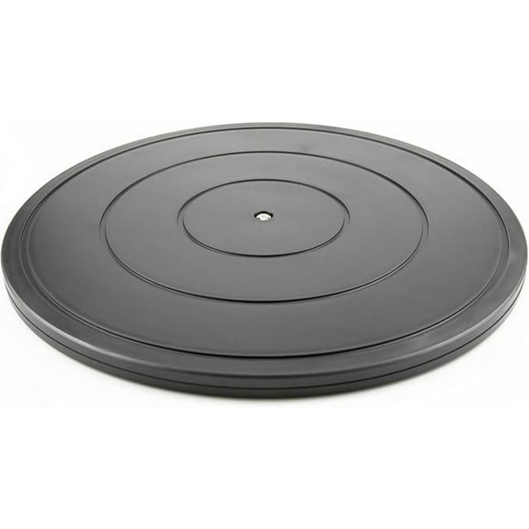 16 Inch Lazy Susan Turntable - Heavy Duty Rotating Swivel Steel Ball Bearings - Flat Base Stand for TV/Computer/Monitor/Arts/Crafts/Bonsai/Statue/Cabinet Organizer