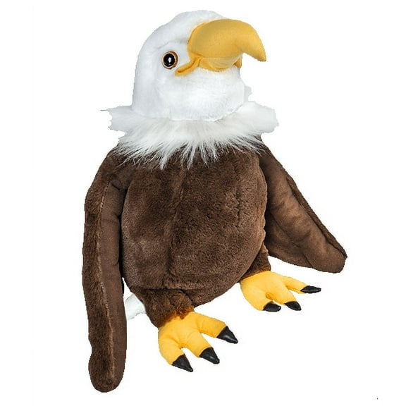 16 Inch Liberty The Bald Eagle Plush Toy in Enchanting Witch Costume  Halloween Plush Stuffed Toy with Witch Hat, Dress, and Broomstick  Soft & Cuddly Stuffed Animal Gift for Kids