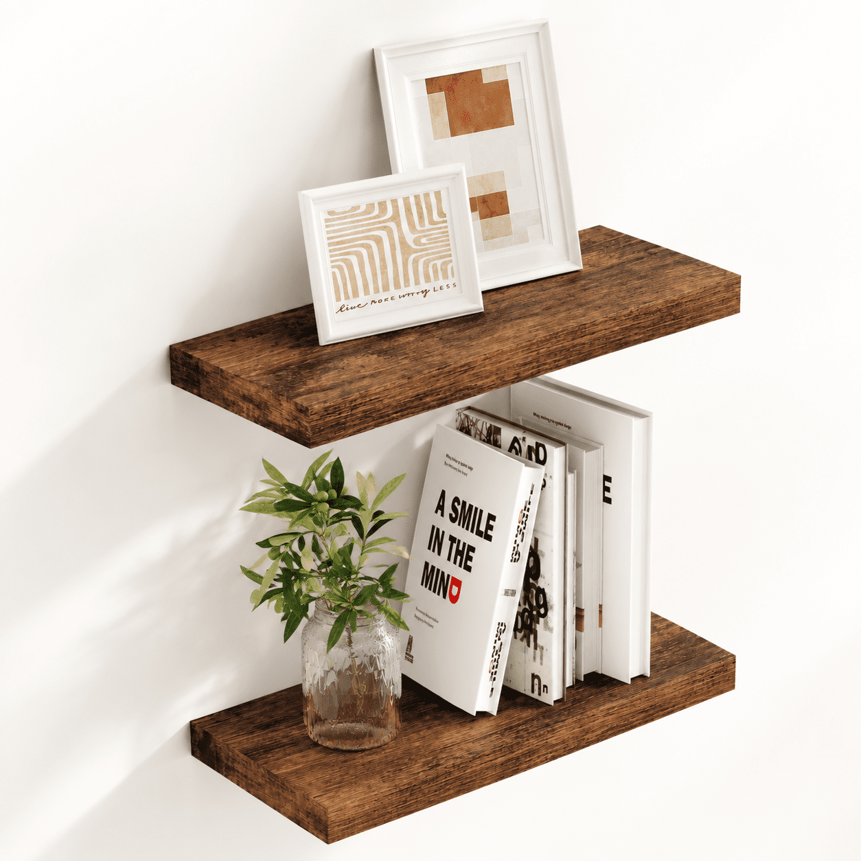 16 Inch Long Floating Shelves 9.3 Deep Shfor Wall Living Room Kitchen