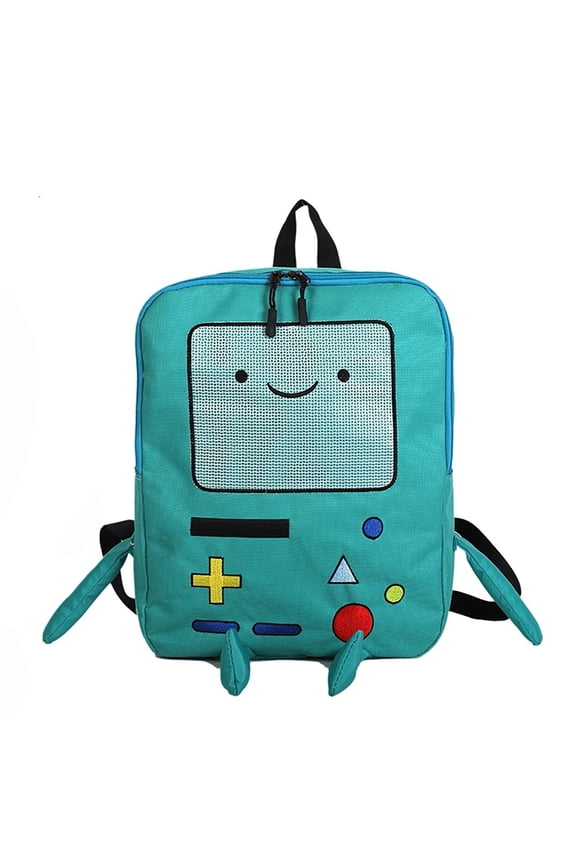 16 Inch Personalized Backpack, Game Bag, Aesthetic Casual Travel Bags, Breathable Portable Lightweight Daypack (Green)