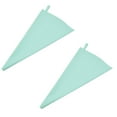 thumbnail image 1 of 16-Inch Piping Bags Reusable, Silicone Pastry Bags Set (2 PCS), Large Cake Decorating Bags for Frosting, Icing, and DIY Baking, Green, 1 of 6