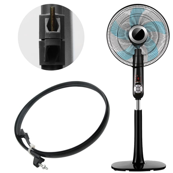 16 Inch Plastic Fan Grille Mesh Replacement with Fixing Clip and Screws for Floor Table Fans - Indoor Accessory