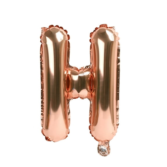 16 Inch Rose Gold Foil Number Balloon