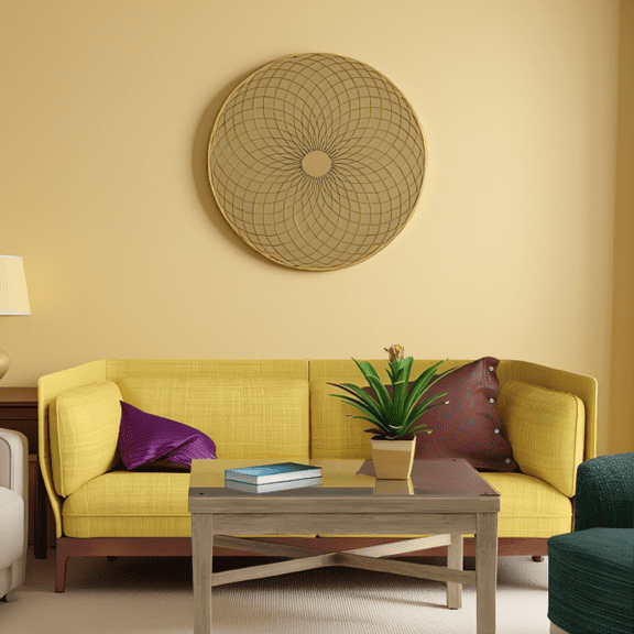 16-Inch Round 3D Spiral Geometric Metal Wall Art Sculpture, Modern Minimalist Decorative Wall Accent, -Tone