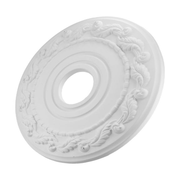 16 Inch Round Light Plate Pattern PU Lamp Plate Retro Ceiling Decoration Lamp Plate Ceiling Decoration Light Plate Hardware