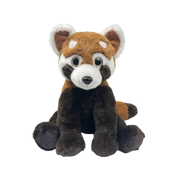 16-Inch Ruby The Red Panda and Halloween Pumpkin Outfit - Cute and Festive Stuffed Animal for Kids - Soft and Cuddly Red Panda Doll - Perfect Halloween Gift