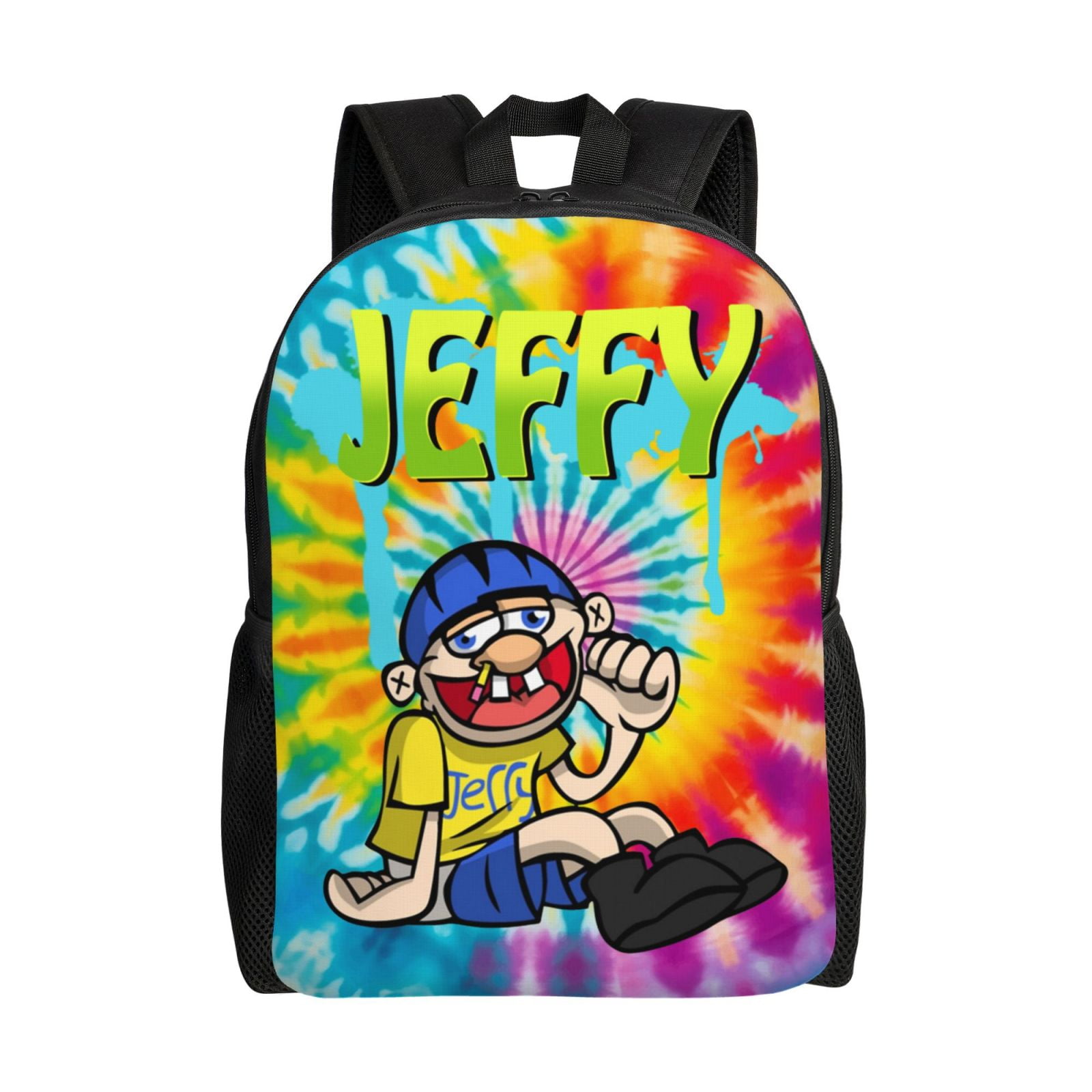 Love Cheer Mom Personalized Backpack - Large Capacity Daypack For School, Sports, Travel (Blue Purple, Customizable)