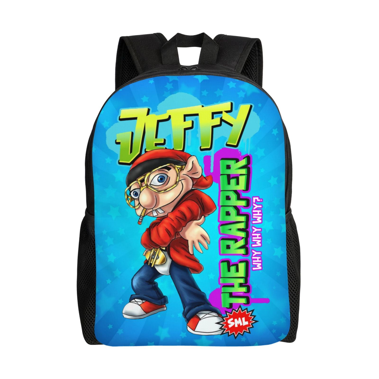 WELLFLYHOM Kids Backpack 16 Inch - School Bag For Boys & Girls Ages 5-19, Strawberry Frog Design