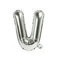 thumbnail image 1 of 16 Inch Silver Foil Number Balloon, 1 of 1