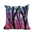 thumbnail image 1 of 16 Inch Sunset Branches Multi Floral Print Decorative Throw Pillow, 1 of 2